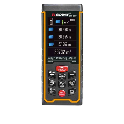 متر لیزری